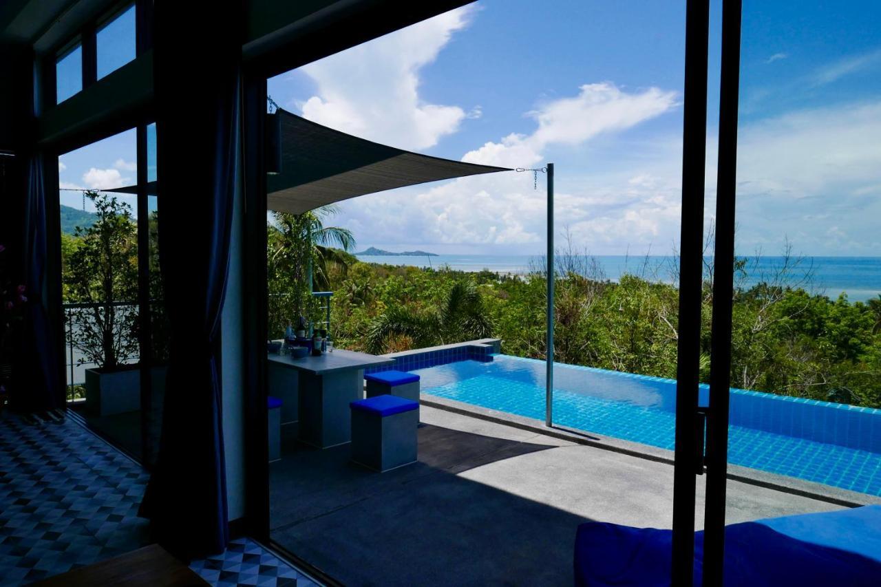 Ko Samui Seaview Pool Villa Seren With Car レームセットビーチ エクステリア 写真