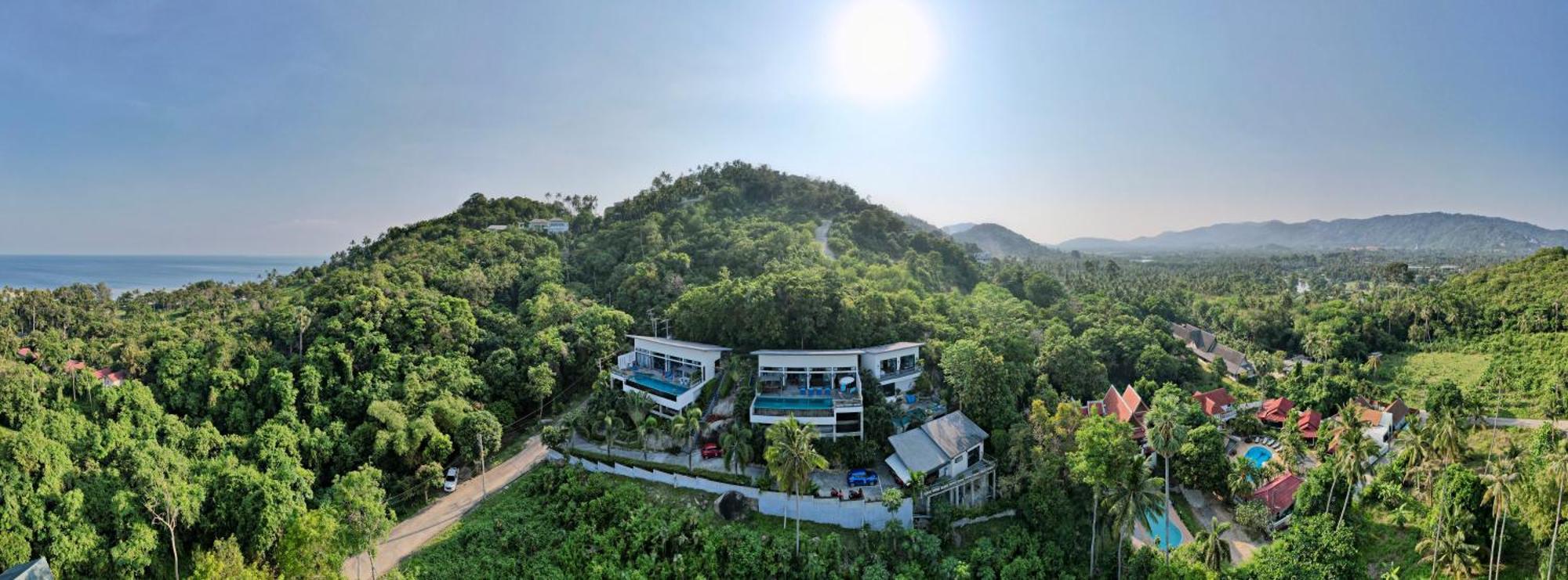 Ko Samui Seaview Pool Villa Seren With Car レームセットビーチ エクステリア 写真