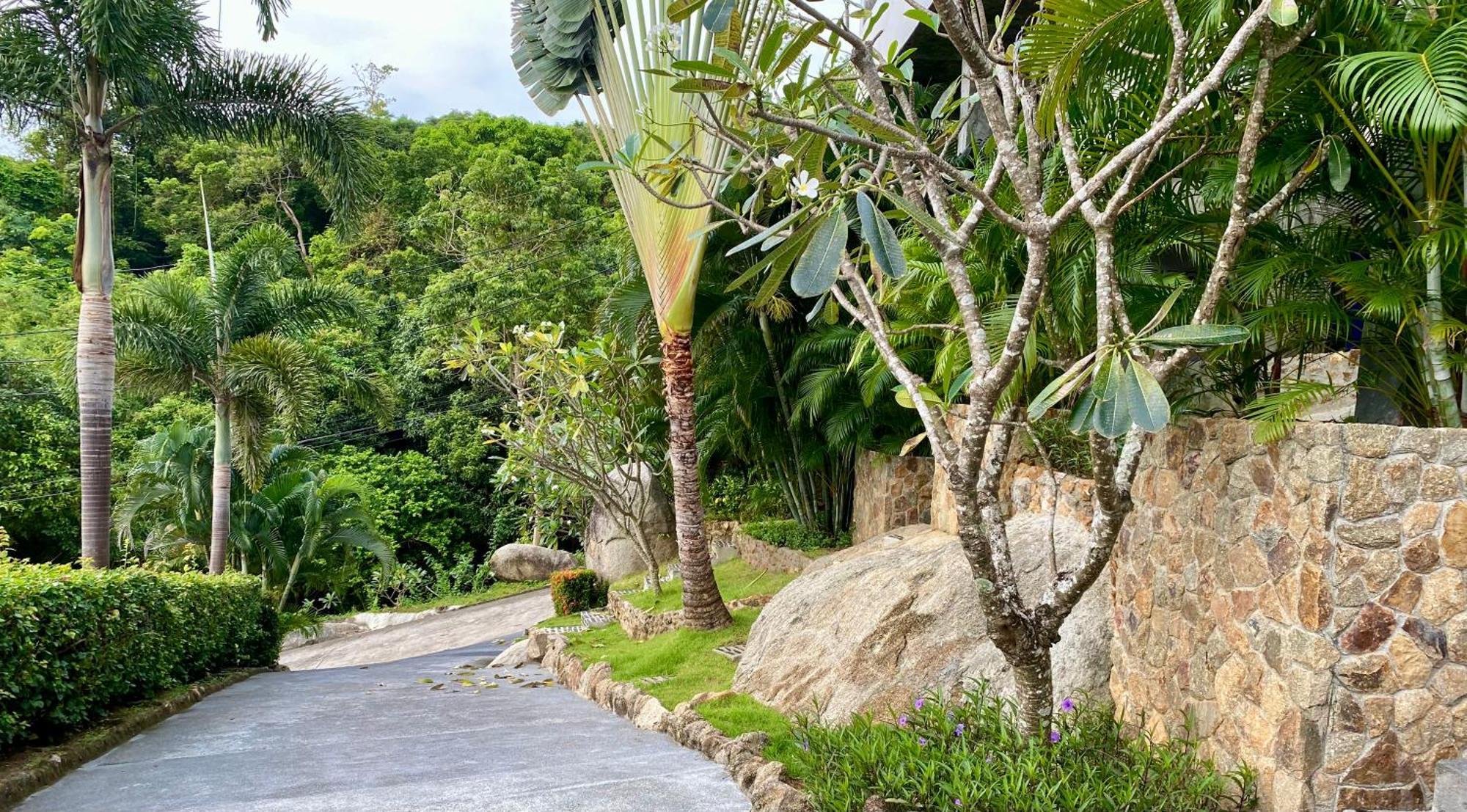 Ko Samui Seaview Pool Villa Seren With Car レームセットビーチ エクステリア 写真