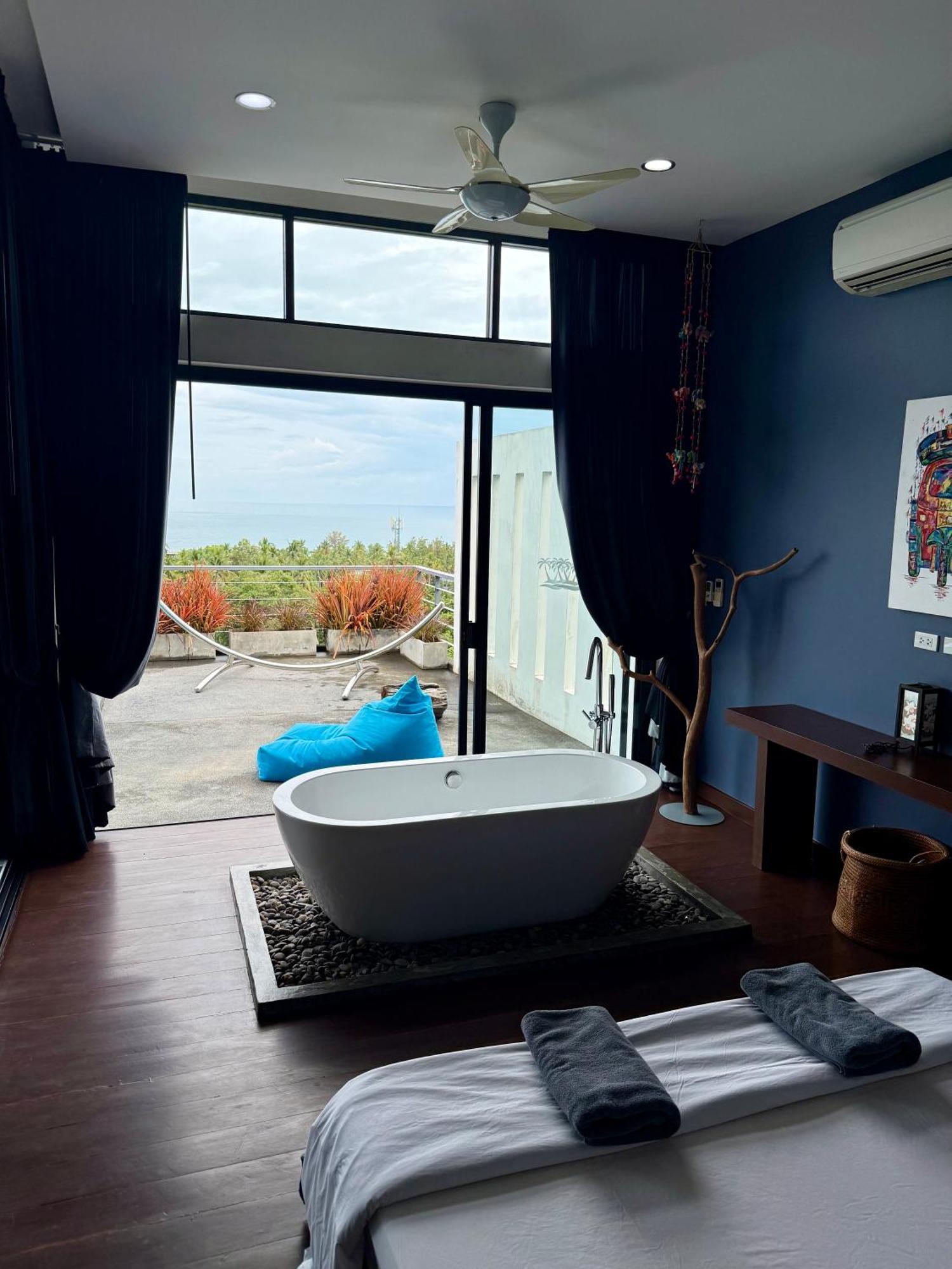 Ko Samui Seaview Pool Villa Seren With Car レームセットビーチ エクステリア 写真